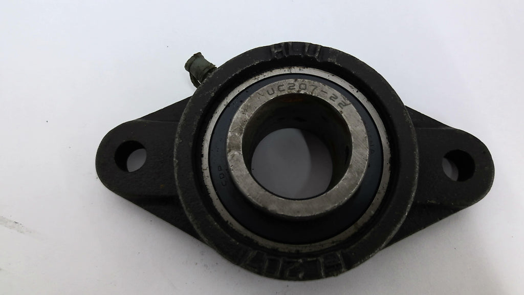 HLU FL207 2 Bolt Pillow Block Bearing UC207-22 1 1/4" Bore