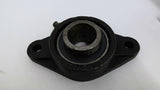 HLU FL207 2 Bolt Pillow Block Bearing UC207-22 1 1/4" Bore