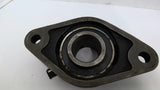 HLU FL207 2 Bolt Pillow Block Bearing UC207-22 1 1/4" Bore