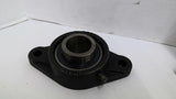 HLU FL207 2 Bolt Pillow Block Bearing UC207-22 1 1/4" Bore