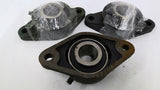HLU UC207-20 Pillow Block 2 Bolt Flange Bearing Lot Of 3