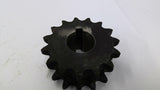 BS60-15H Double Sprocket 1 7/16" Bore 4" OD Cant see Engravement