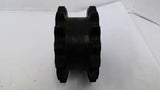BS60-15H Double Sprocket 1 7/16" Bore 4" OD Cant see Engravement