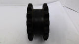 BS60-15H Double Sprocket 1 7/16" Bore 4" OD Cant see Engravement