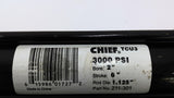 Chief 211-301 TCU3 Cylinder 3000PSI 2" Bore 6" Stroke Rod OD 1 1/8"