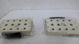 Nitra AM-544 Valve Manifold 4-Station 5-Port For AVS-54 Series Lot Of 2