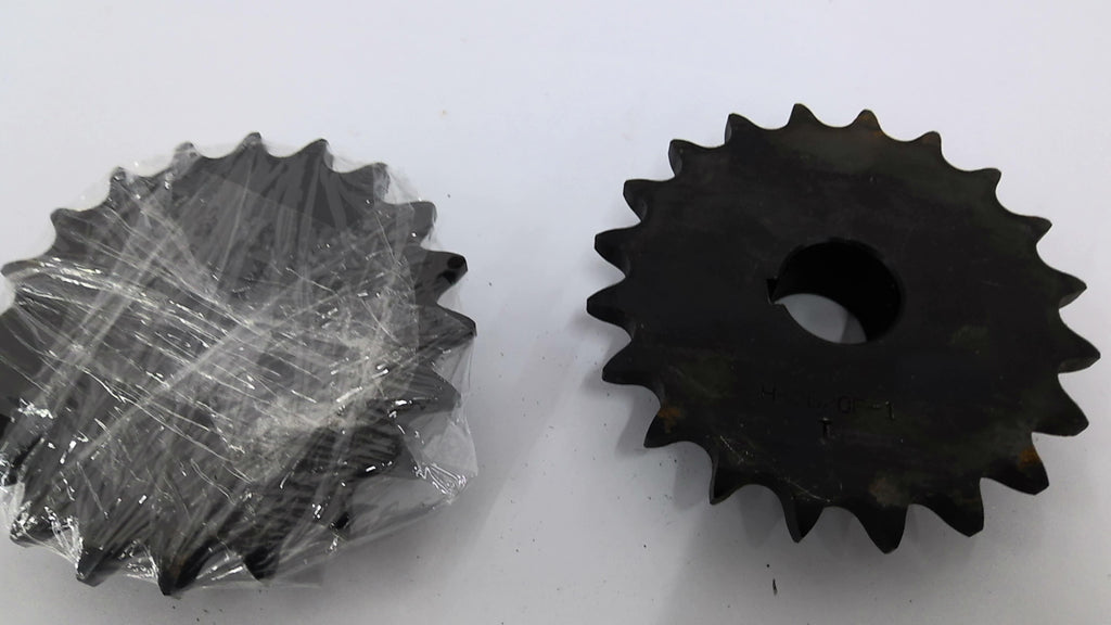 Tsubaki H50B20F-1 Sprocket 1" Bore 4" OD 50 Chain 20 Teeth Lot Of 2