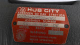 Hub City 0220-03520-066 Gear Reducer 1:1 SP Ratio Model 66 DE Style