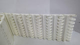 White Plastic Conveyor Belt 121" L X 6" W