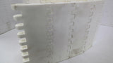 White Plastic Conveyor Belt 121" L X 6" W