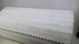 White Plastic Conveyor Belting 16' L X 19 3/4" W