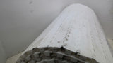 White Plastic Conveyor Belting 16' L X 19 3/4" W