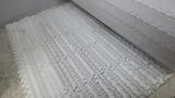 White Plastic Conveyor Belting 16' L X 19 3/4" W