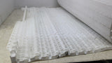 White Plastic Conveyor Belting 16' L X 19 3/4" W