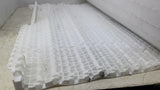 White Plastic Conveyor Belting 16' L X 19 3/4" W