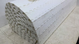 White Plastic Conveyor Belting Calculated Not Measured 7' 3/8" L X 1' 5/8" W