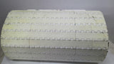 White Plastic Conveyor Belting 8' 6" L X 1' 1 1/8" W