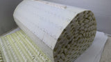 White Plastic Conveyor Belting 8' 6" L X 1' 1 1/8" W