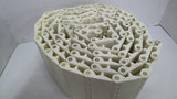 White plastic Conveyor Belting 10' L X 6" W
