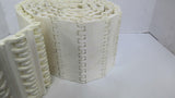 White plastic Conveyor Belting 10' L X 6" W