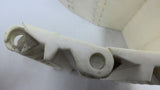 White plastic Conveyor Belting 10' L X 6" W