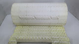 White Plastic Conveyor Belting Calculated Not Measured 5'L X 12" W