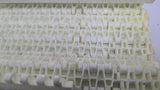 White Plastic Conveyor Belting Calculated Not Measured 5'L X 12" W