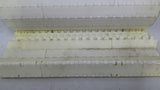 White Plastic Conveyor Belting Calculated Not Measured 5'L X 12" W