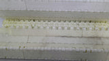 White Plastic Conveyor Belting Calculated Not Measured 5'L X 12" W
