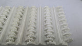 White Plastic Conveyor Belting Calculated Not Measured 3' L X 6" W