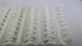 White Plastic Conveyor Belting Calculated Not Measured 3' L X 6" W