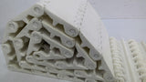 White Plastic Conveyor Belting Calculated Not Measured 3' L X 6" W