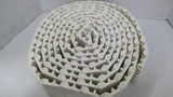 White Plastic Conveyor Belting 20' L X 3 1/4" W