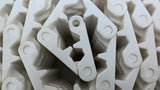 White Plastic Conveyor Belting 20' L X 3 1/4" W