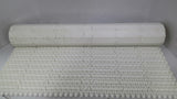 White Plastic Conveyor Belting 3' L X 2' W