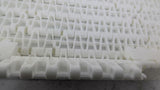 White Plastic Conveyor Belting 3' L X 2' W