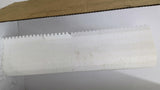 White Plastic Conveyor Belting 3' L X 2' W