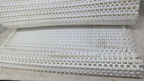 White Plastic Conveyor Belting 8' L X 2' W