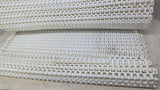 White Plastic Conveyor Belting 8' L X 2' W