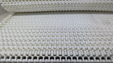 White Plastic Conveyor Belting 8' L X 2' W