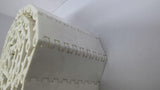 White Plastic Conveyor Belting 6' L X 6" W
