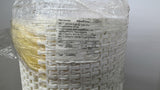 Habasit M2540 Radius Flush White Polypropylene Conveyor Belting 10' L X 25 1/2"W