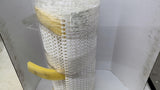 Habasit M2540 Radius Flush White Polypropylene Conveyor Belting 10' L X 25 1/2"W