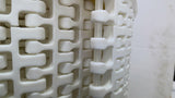 Habasit M2540 Radius Flush White Polypropylene Conveyor Belting 10' L X 25 1/2"W
