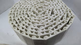 White Plastic Conveyor Belting 20' L X 6" W
