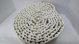 White Plastic Conveyor Belting 20' L X 6" W