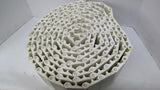 White Plastic Conveyor Belting 20' L X 6" W