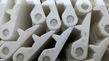 White Plastic Conveyor Belting 20' L X 6" W
