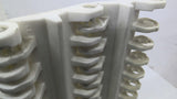 White Plastic Conveyor Belting 20' L X 6" W