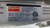 Dayton 53TY90 Oil Filled Heater 120 Volts